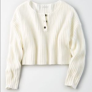 American eagle cropped sweater